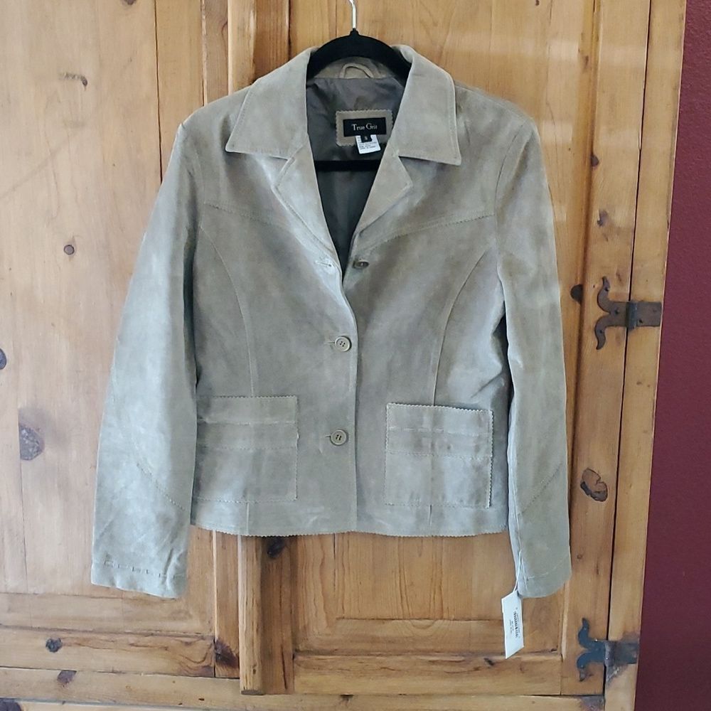 True Grit Suede Jacket – Western Core, Soft Leather Vibes (M)